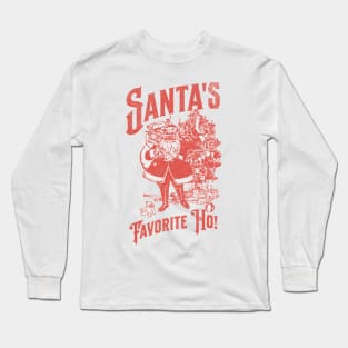 Santa's Favorite Ho! Long Sleeve T-Shirt